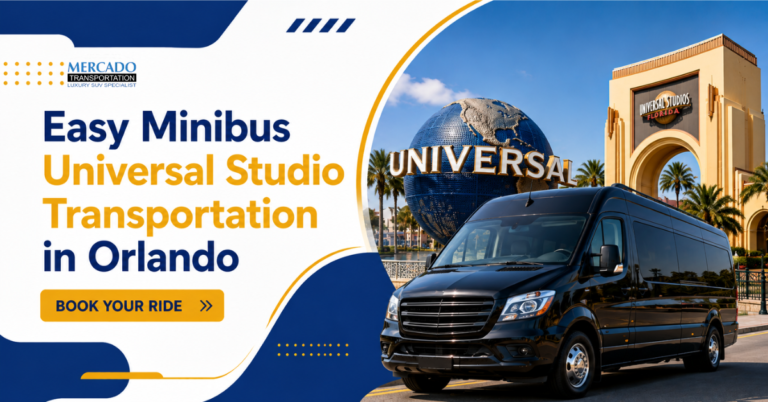 Minibus Universal Studio Transportation in Orlando