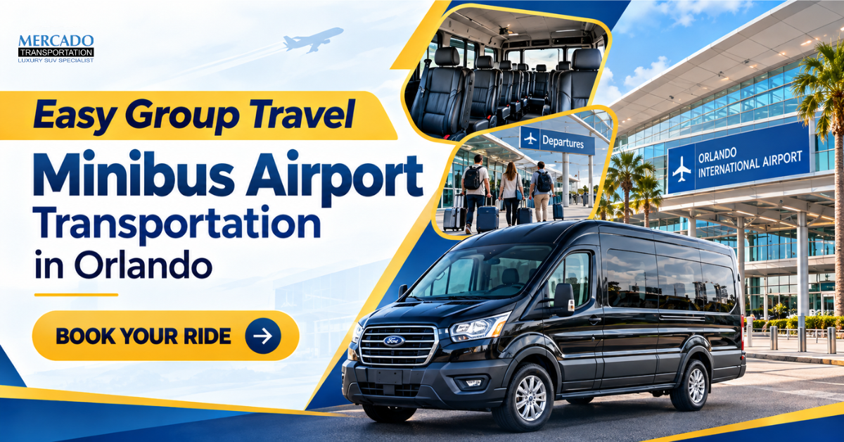 Minibus Airport Transportation in Orlando